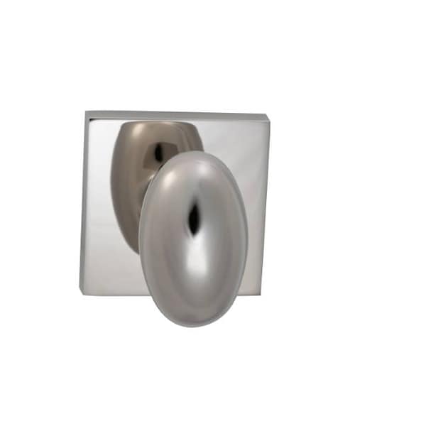 Knob Square Rose Priv 2-3/4" BS Full Lip Strike Bright Nickel 434