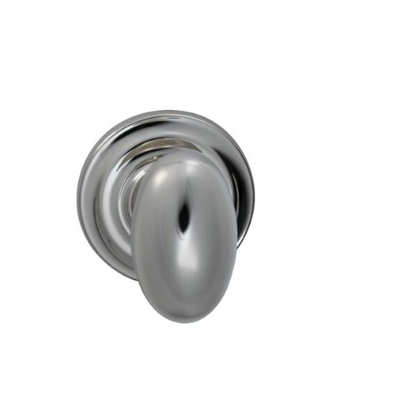 Knob Traditional Rose Priv 2-3/4" BS T Strike Bright Nickel 434