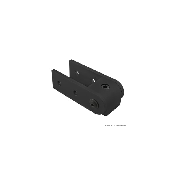 Black 15 S Right Angle 90 Degree Pivot
