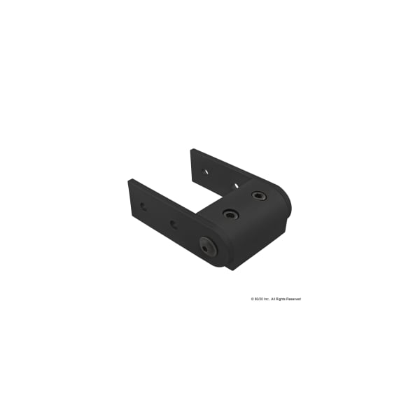 Black 15 S Rt Angle 3" Universal Pivot