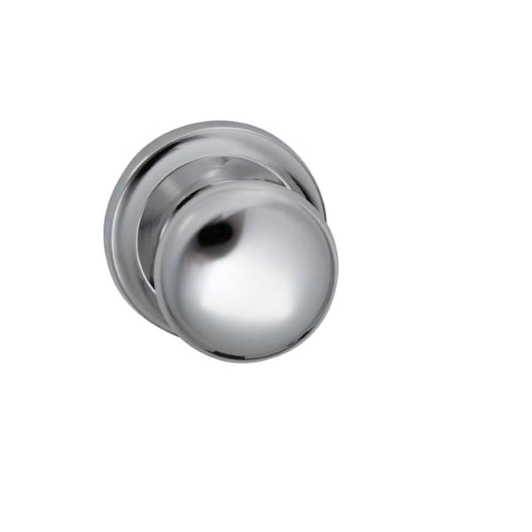 Knob 2-5/8" Rose Pass 2-3/4" BS Full Lip 1-3/4" Doors BR CH 442
