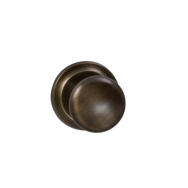 Knob 2-5/8" Rose Pass 2-3/4" BS T 1-3/4" Doors Shaded Bronze 442