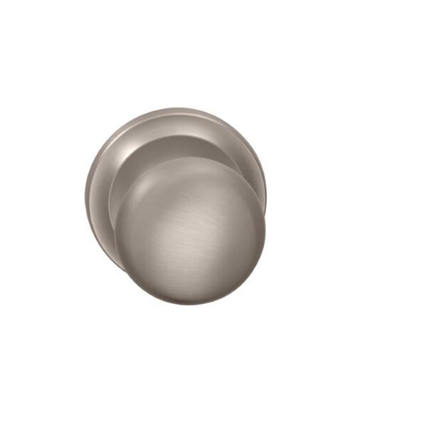 Knob 2-5/8" Rose Priv 2-3/4" BS T 1-3/4" Doors Satin Nickel 442