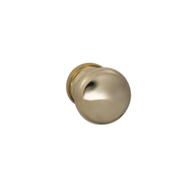 Knob 1-3/4" Rose Pass 2-3/4" BS T 1-3/4" Doors ULQ Bright Brass 442