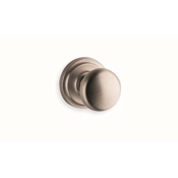 Knob 2-3/16" Rose Pass 2-3/4" BS T 1-3/8" Doors Satin Nickel 442
