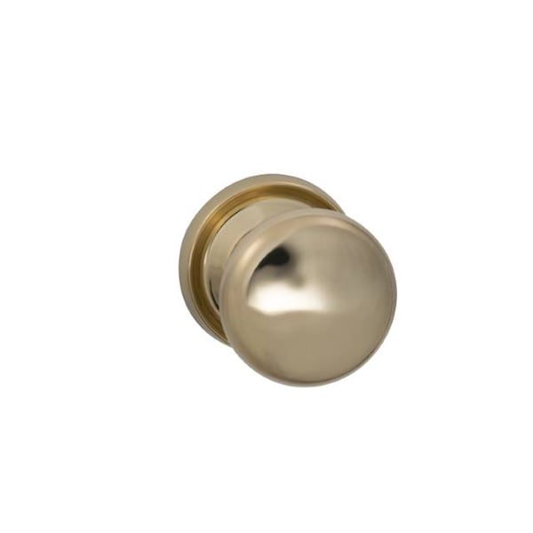 Knob 2-3/16" Rose Pass 2-3/4" BS T 1-3/4" Doors ULQ Bright Brass 442