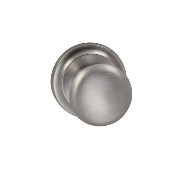 Knob 2-5/8" Rose Pass 2-3/4" BS T 1-3/4" Doors Satin Chrome 442