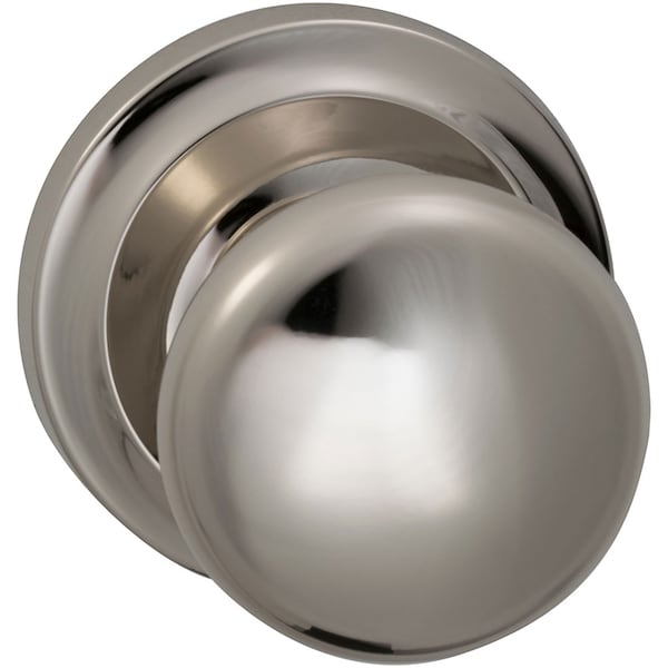 Knob 2-5/8" Rose Pass 2-3/8" BS T 1-3/8" Doors Bright Brass 442