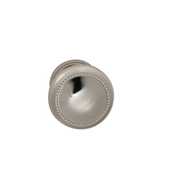 Knob 1-3/4" Rose Pass 2-3/4" BS Full Lip 1-3/4" Doors BR NKL 443