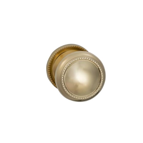 Knob 2-3/16" Rose Pass 2-3/4" BS T 1-3/8" Doors ULQ Bright Brass 443