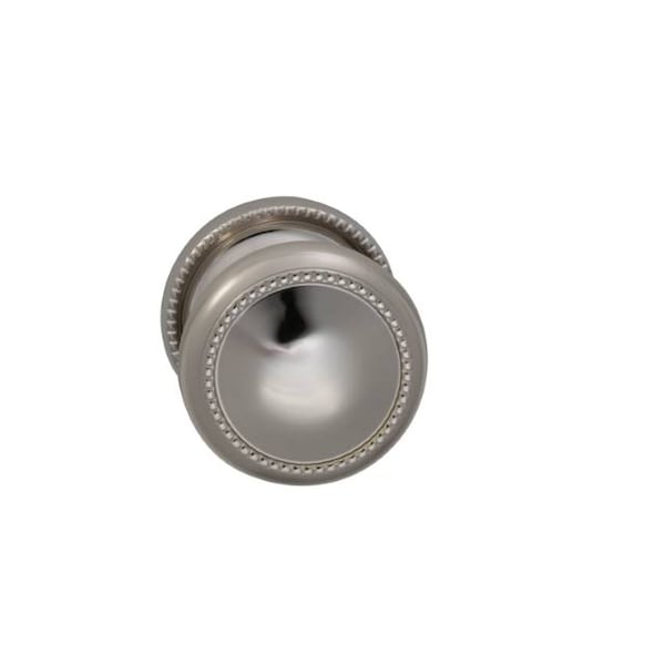 Knob 2-3/16" Rose Pass 2-3/4" BS Full Lip 1-3/4" Doors BR NKL 443