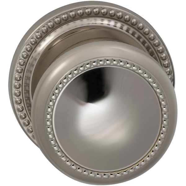 Knob 2-5/8" Rose Pass 2-3/8" BS T 1-3/8" Doors Bright Brass 443