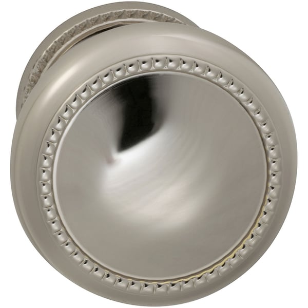 Knob with 1-3/4" Rose Single Dummy Bright Brass 443