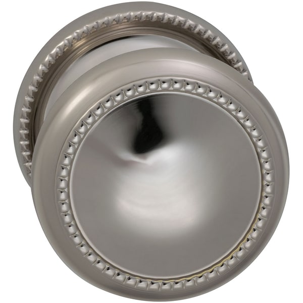 Knob 2-3/16" Rose Pass 2-3/8" BS T 1-3/8" Doors Bright Brass 443