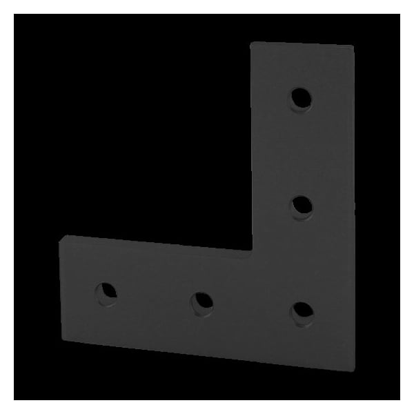 Black 15 S 5 Hole "L" Joining Plate