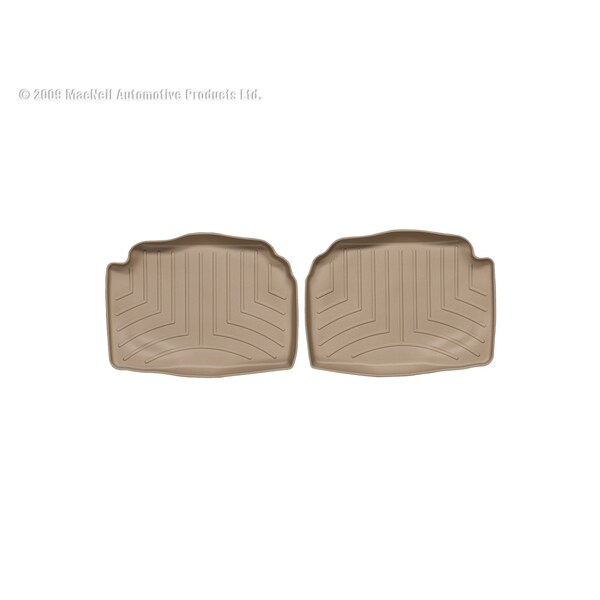 Rear FloorLiners, Tan, 450972
