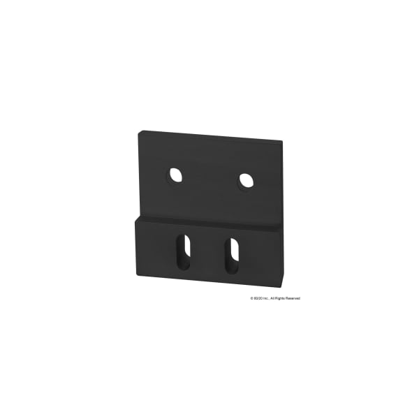 Trans Ctr Dbl Slotted Strip, 4 Hole