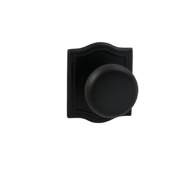 Knob Arched Rose Pass Knob 2-3/4" BS T Strike Oil Rubbed Bronze 458