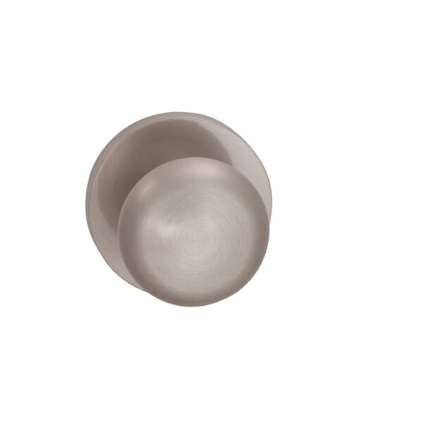 Knob Modern Rose Priv Knob 2-3/8" BS T Strike Satin Nickel 458