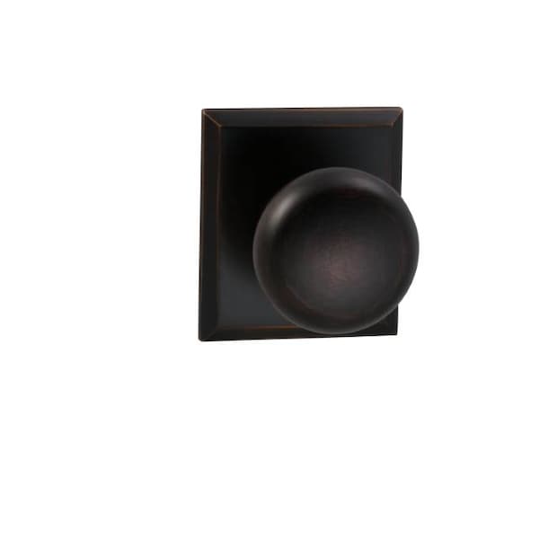 Knob Rectangular Rose Pass Knob 2-3/4" BS Full Lip Tuscan Bronze 458