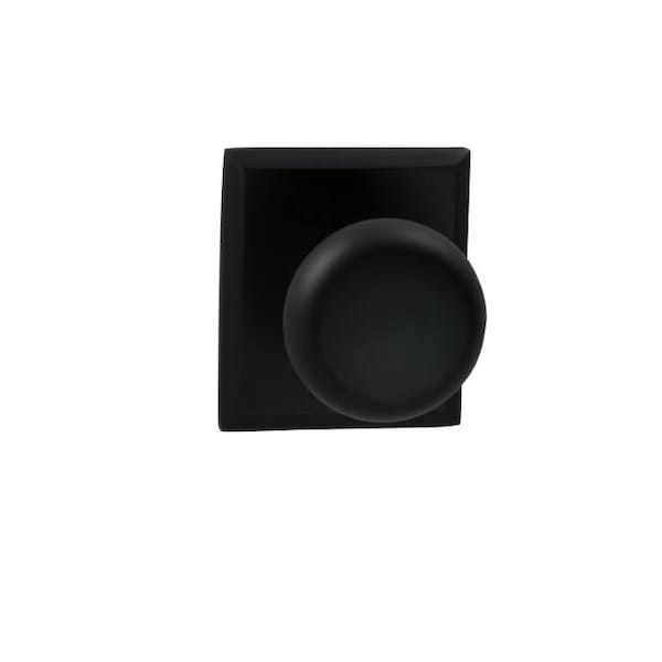 Knob Rectangular Rose Pass Knob 2-3/4" BS T Strike ORB 458