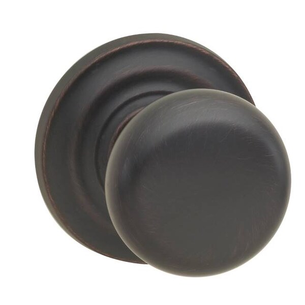 Knob Traditional Rose Pass Knob 2-3/4" BS Full Lip Tuscan Bronze 458