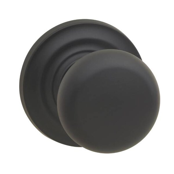 Knob Traditional Rose Pass Knob 2-3/8" BS T Strike ORB 458