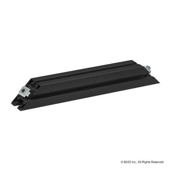 Black 45-4545 X 320mm 45 Degree Support