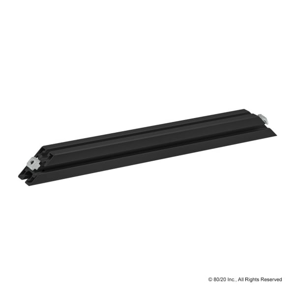 Black 45-4545 X 480mm 45 Degree Support