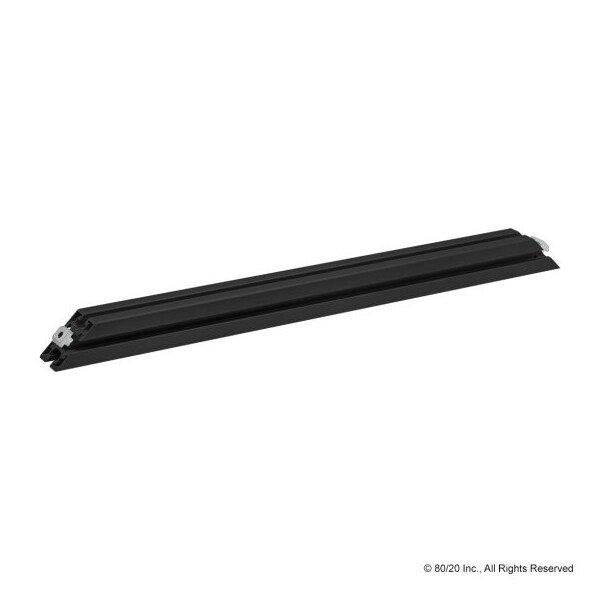 Black 45-4545 X 640mm 45 Degree Support