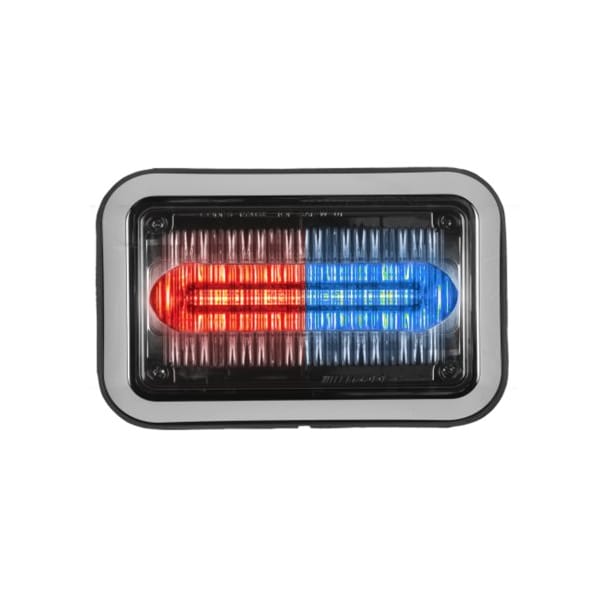LED Prizmii, Steady Burn, Bezel, R/B, 4"X6"