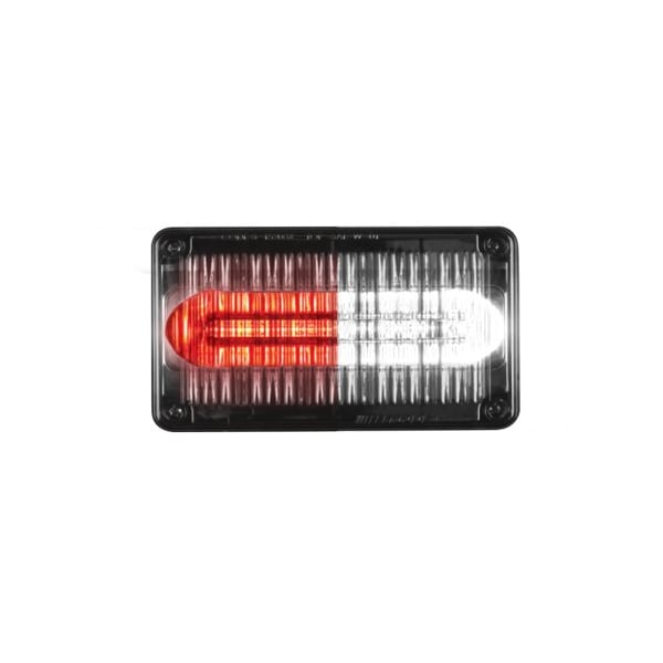 LED Prizmii Steady Burn, Red/White, 4"X6"