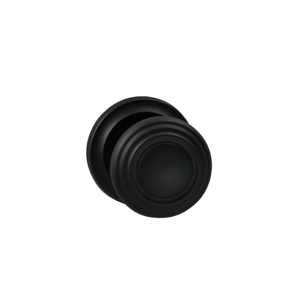 Knob 2-5/8" Rose Pass 2-3/4" BS Full Lip 1-3/8" Doors ORB 472