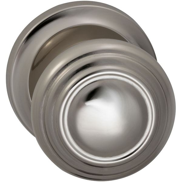 Knob 2-5/8" Rose Pass 2-3/8" BS T 1-3/8" Doors Bright Brass 472