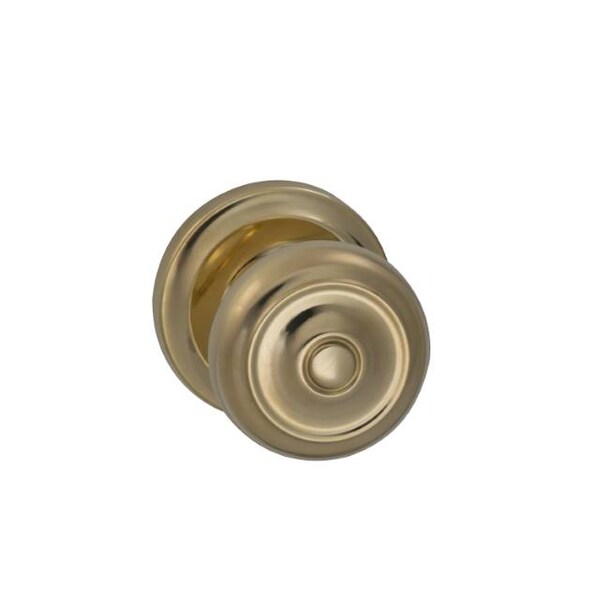 Knob 2-5/8" Rose Pass 2-3/4" BS T 1-3/8" Doors ULQ Bright Brass 473