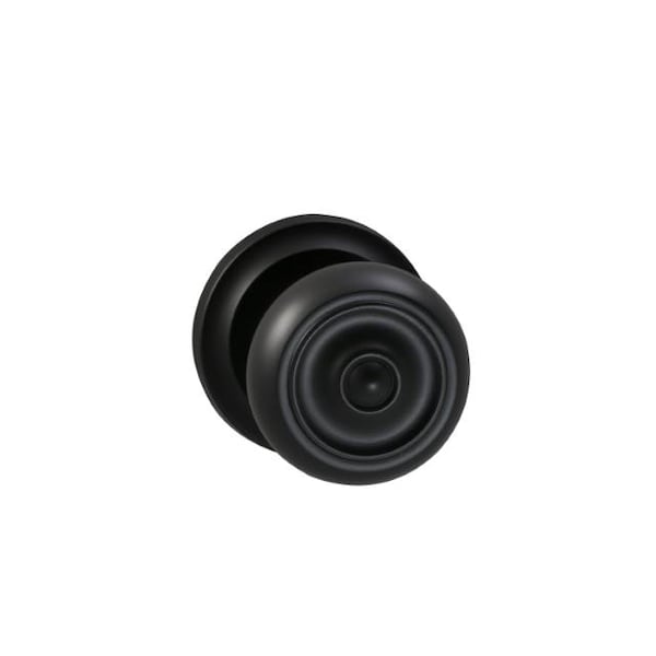 Knob 2-5/8" Rose Pass 2-3/4" BS Full Lip 1-3/4" Doors ORB 473