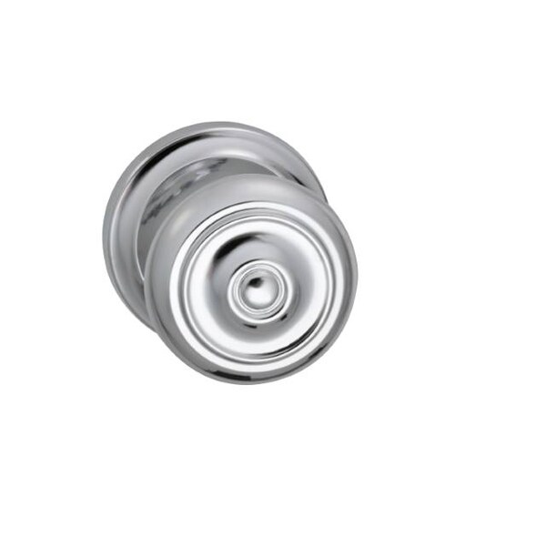 Knob 2-5/8" Rose Pass 2-3/4" BS Full Lip 1-3/4" Doors BR CH 473