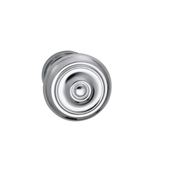 Knob 1-3/4" Rose Pass 2-3/8" BS Full Lip 1-3/4" Doors BR CH 473