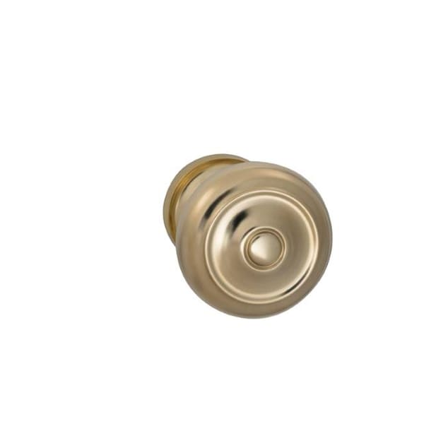 Knob 1-3/4" Rose Pass 2-3/4" BS T 1-3/4" Doors ULQ Bright Brass 473