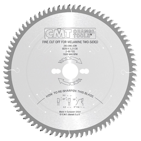 Industrial Fine Cut Off Blade, 220mm dia