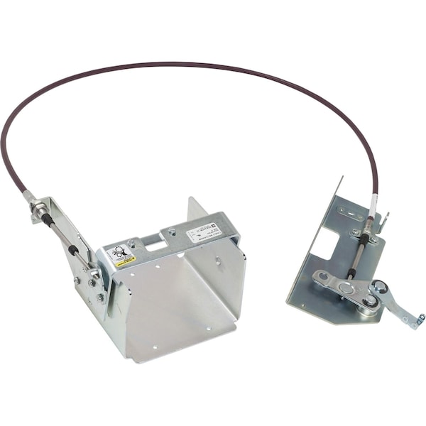 Disconnect mechanism, circuit breaker, cable operated, 250A, 4 poles, MG-NSF circuit breaker, 60 inch cable