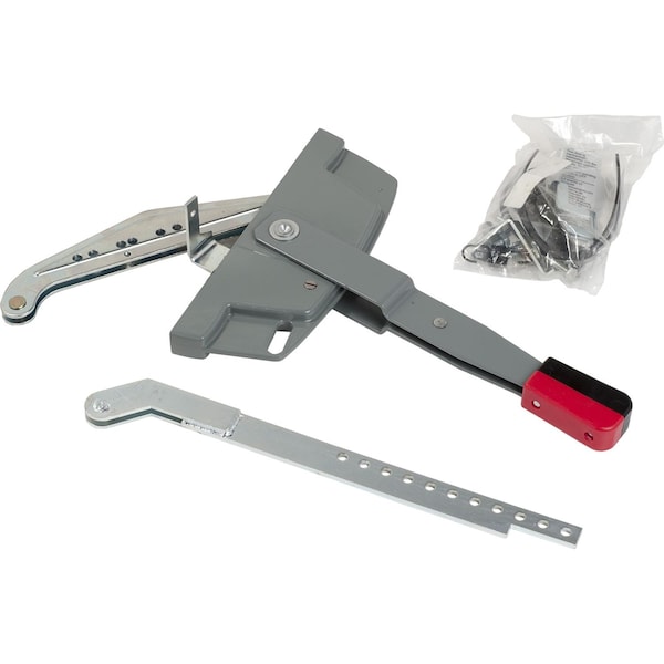 Operating mechanism, flange mounted, variable depth, handle mechanism, 12in handle, NEMA 1, 3R, 4, 12 enclosure