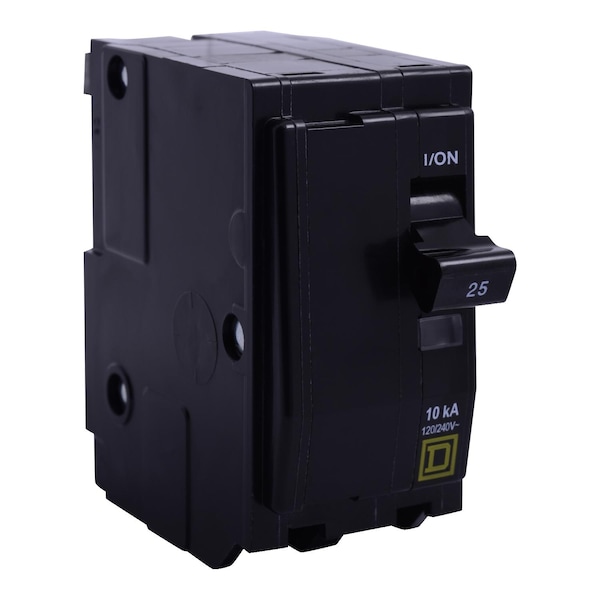 Miniature Circuit Breaker, QO Series, 15A, 2 Pole, 120/240V AC, 10kA at 120/240V AC