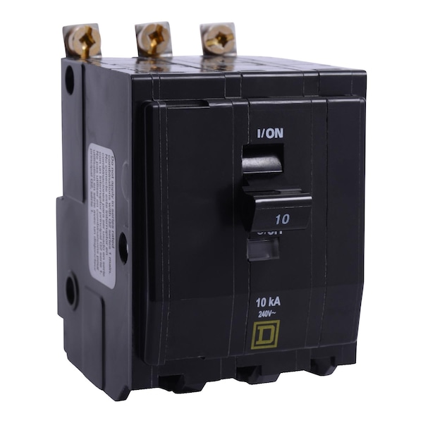 Miniature Circuit Breaker, QO Series, 25A, 3 Pole, 120/240V AC, 10kA at 120/240V AC
