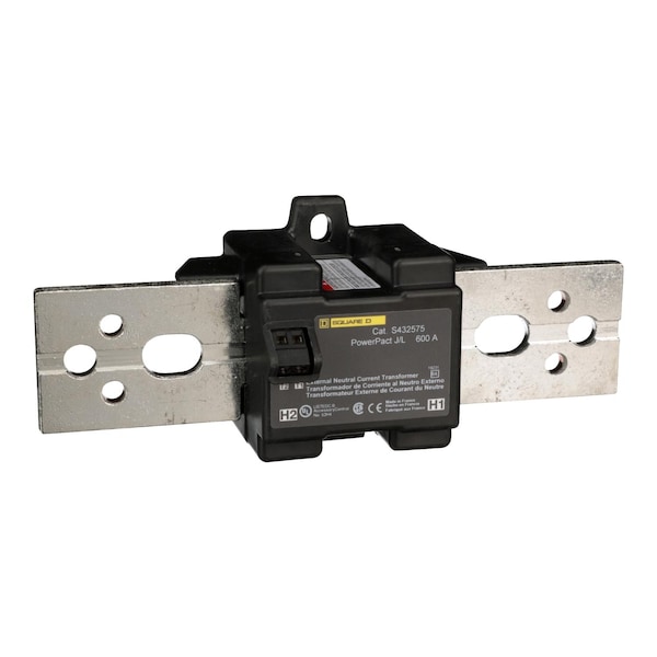 Circuit breaker accessory, PowerPacT L, MicroLogic, external neutral current transformer, ENCT, 400A to 600A