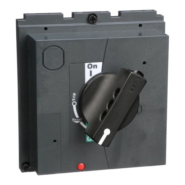 Circuit breaker accessory, PowerPacT L, handle, rotary, direct mounted, black