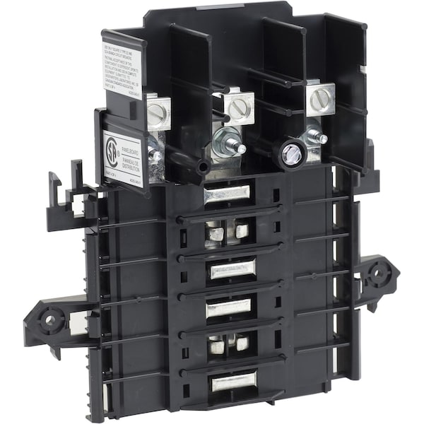 Base, QO plug on circuit breakers Use With, 120/240V AC, 125A