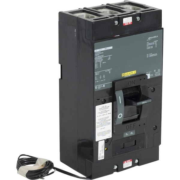 Molded Case Circuit Breaker, LEGACY MCCB Series, 350A, 3 Pole, 600V AC, 42kA at 240VAC