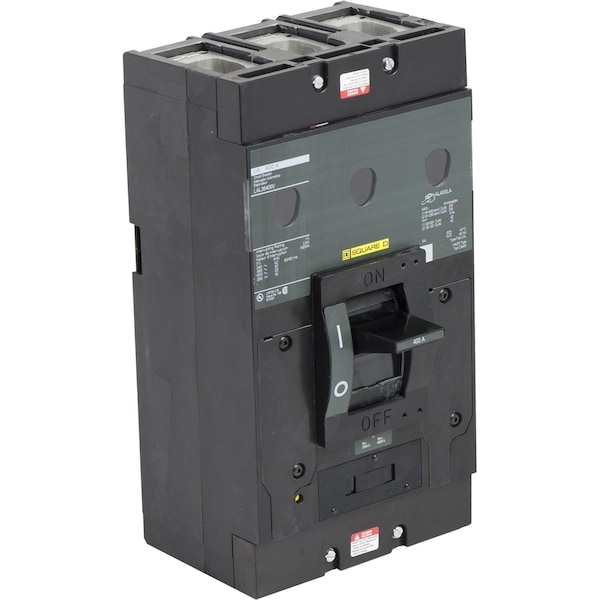 Molded Case Circuit Breaker, LEGACY MCCB Series, 400A, 3 Pole, 600V AC, 42kA at 240VAC