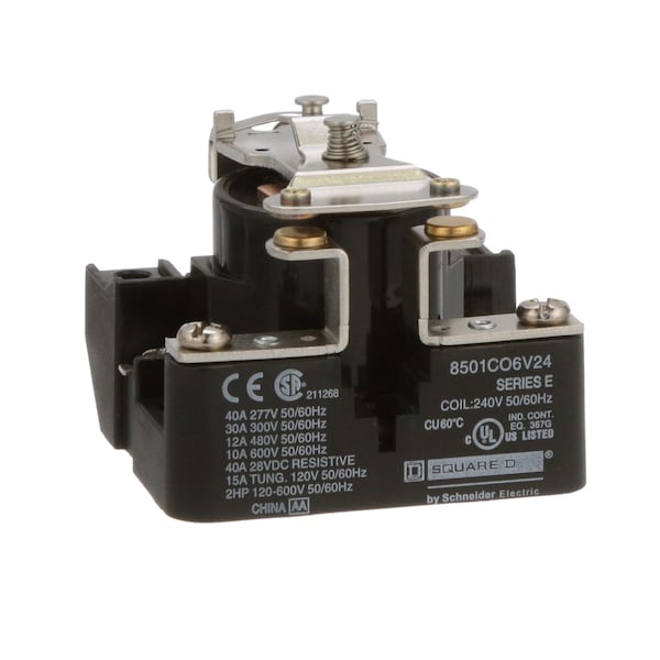 Panel Mount, Power Relay, 30 A, Screw